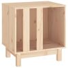 Dog House Natural Solid pine wood 19.7x15.7x20.5 in Simplistic