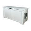 39.4" Top open Cat Litter Box Enclosure Furniture, Cat Washroom, Hidden Litter Box Cover, Cabinet for Large Cat, Dog Proof Cat Litter Boxes