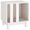 Dog House White Solid pine wood 19.7 x 15.7 x 20.5 in Durable