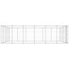 Outdoor Dog Kennel Galvanized Steel 390.7 ft²