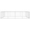 Outdoor Dog Kennel Galvanized Steel 299.2"x299.2"x72.8"