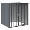 Dog House Black Galvanized Steel Large Durable Dog House