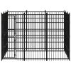 Outdoor Dog Kennel Steel 89.2 ft²