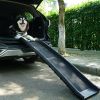 BedsPortable Foldable Pet Ramp Climbing Ladder Suitable for Off-road Vehicle Trucks - Black XH