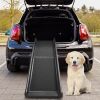 BedsPortable Foldable Pet Ramp Climbing Ladder Suitable for Off-road Vehicle Trucks - Black XH