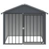 Dog House Black Galvanized steel 46.1x40.6x40.2 in Dog House