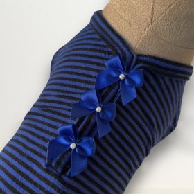 Sweet Dreams Dog Pajamas (Color: Striped Blue, size: XS)