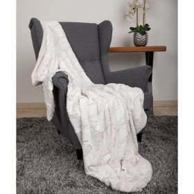 Whisper Dog Blanket (Color: Baby Pink, size: Throw)