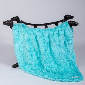 Cuddle Dog Blankets (Color: Aquamarine, size: SM)