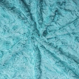 Cuddle Dog Blankets (Color: Aquamarine, size: Throw)