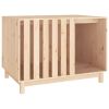 Dog House Natural Wood Solid Pine Wood Medium Durable Dog House