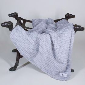 Paris Dog Blankets (Color: Sterling, size: LG)